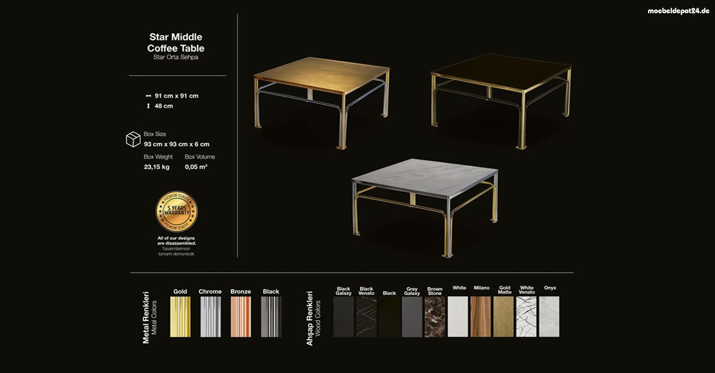 France Nesting Table