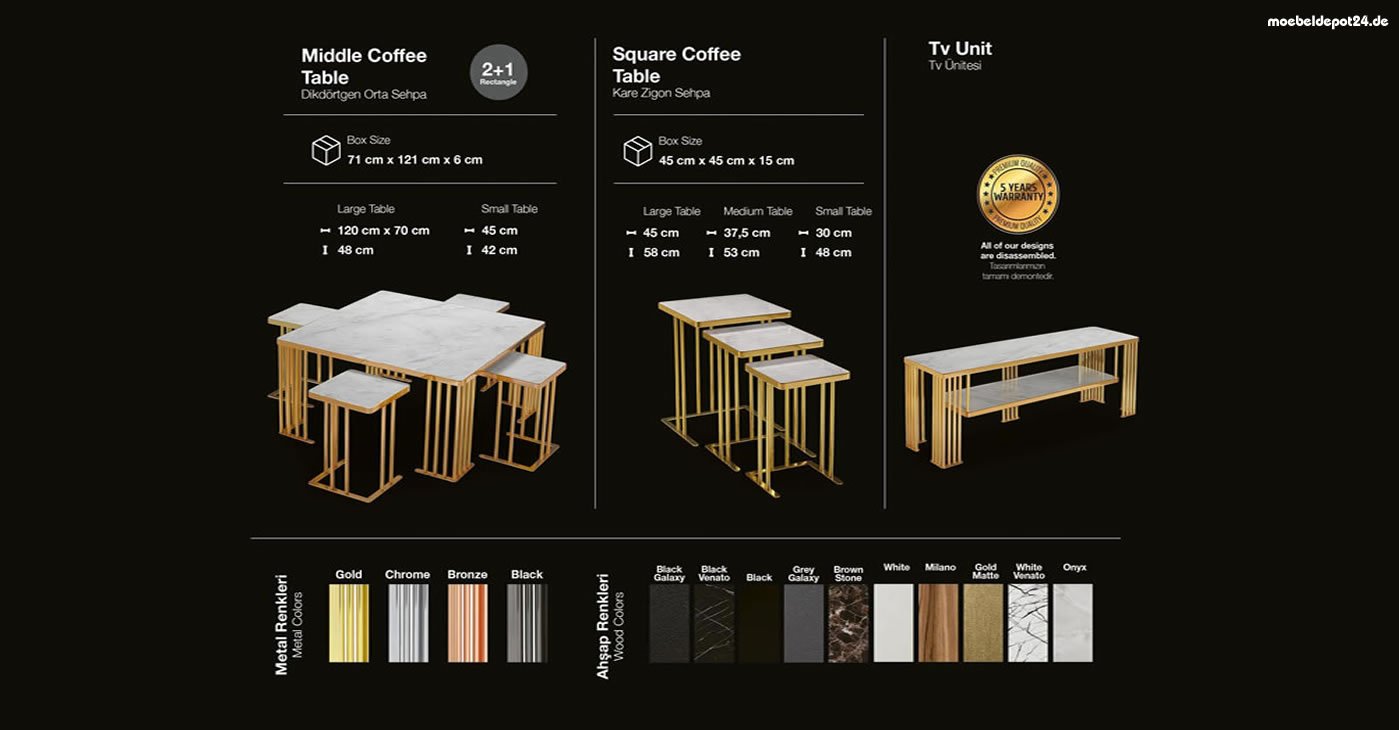 Trendy Nesting Table