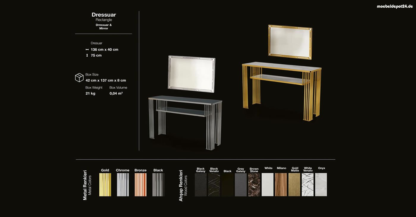 Luxury Dresser Mirror