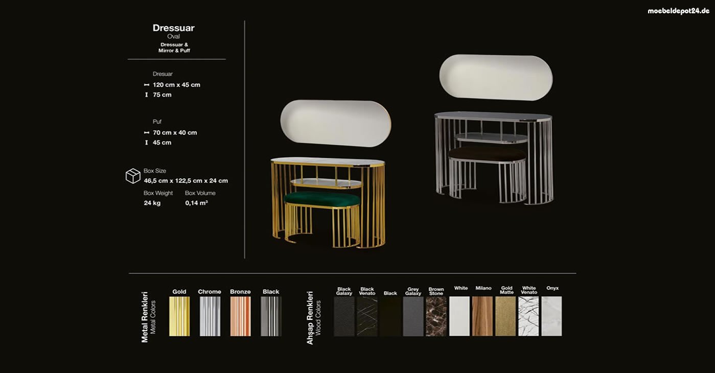 Modern Dressing Table Mirror