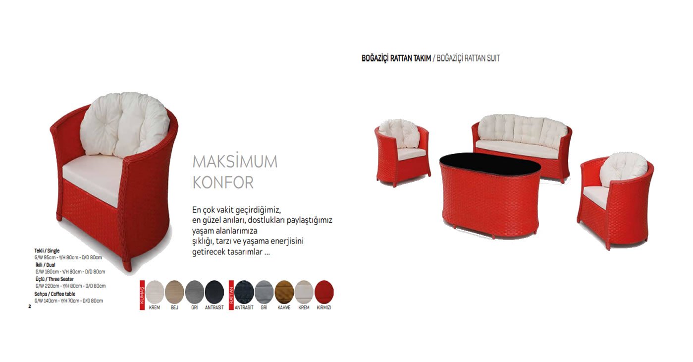 Rattan Garden Furniture Set