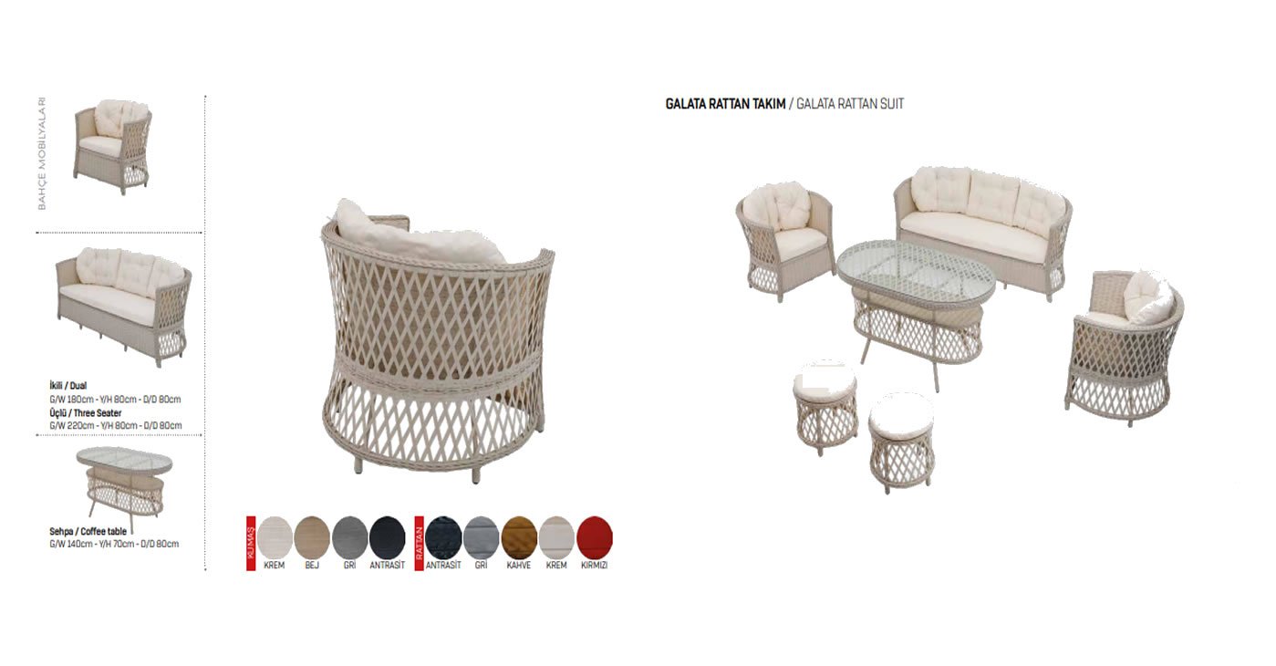 Rattan Garden Furniture Set