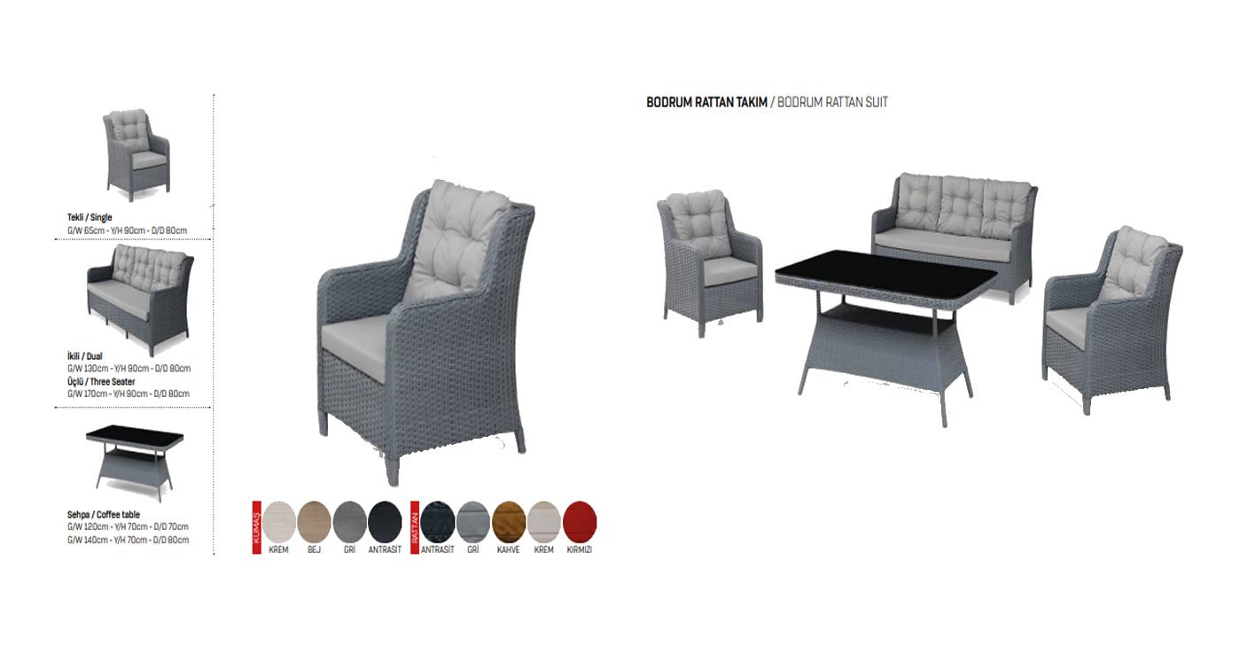 Rattan Garden Furniture Set