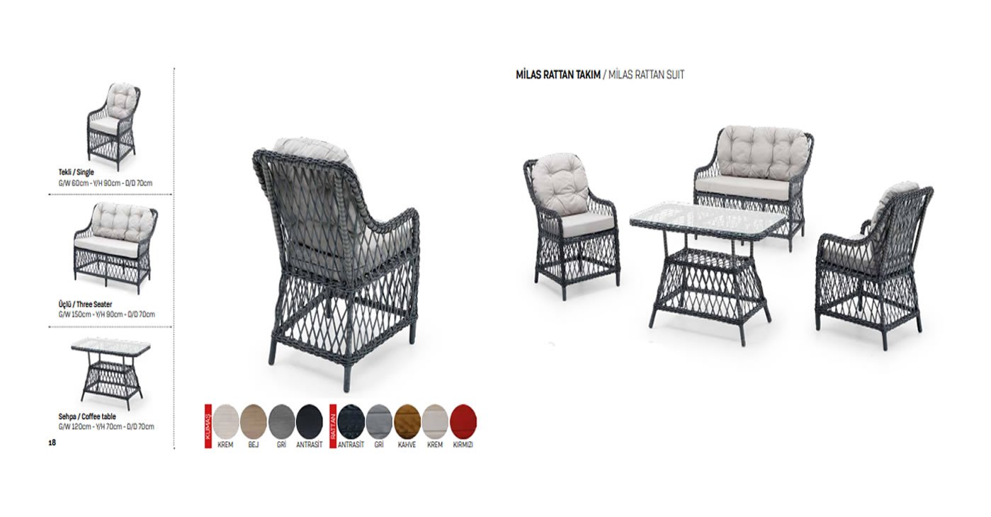 Rattan Garden Furniture Set
