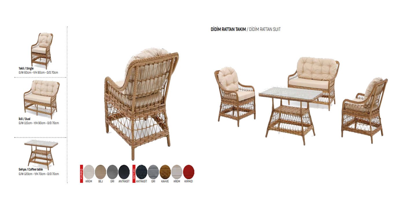 Rattan Garden Furniture Set