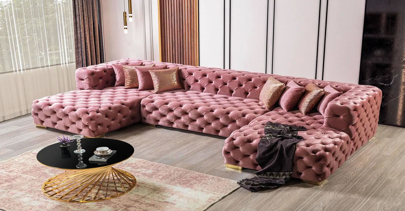 Double Chaise Lounge Sofa